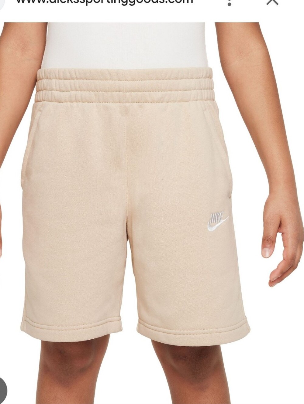 STUNNING TAN NIKE TERRY SHORTS
